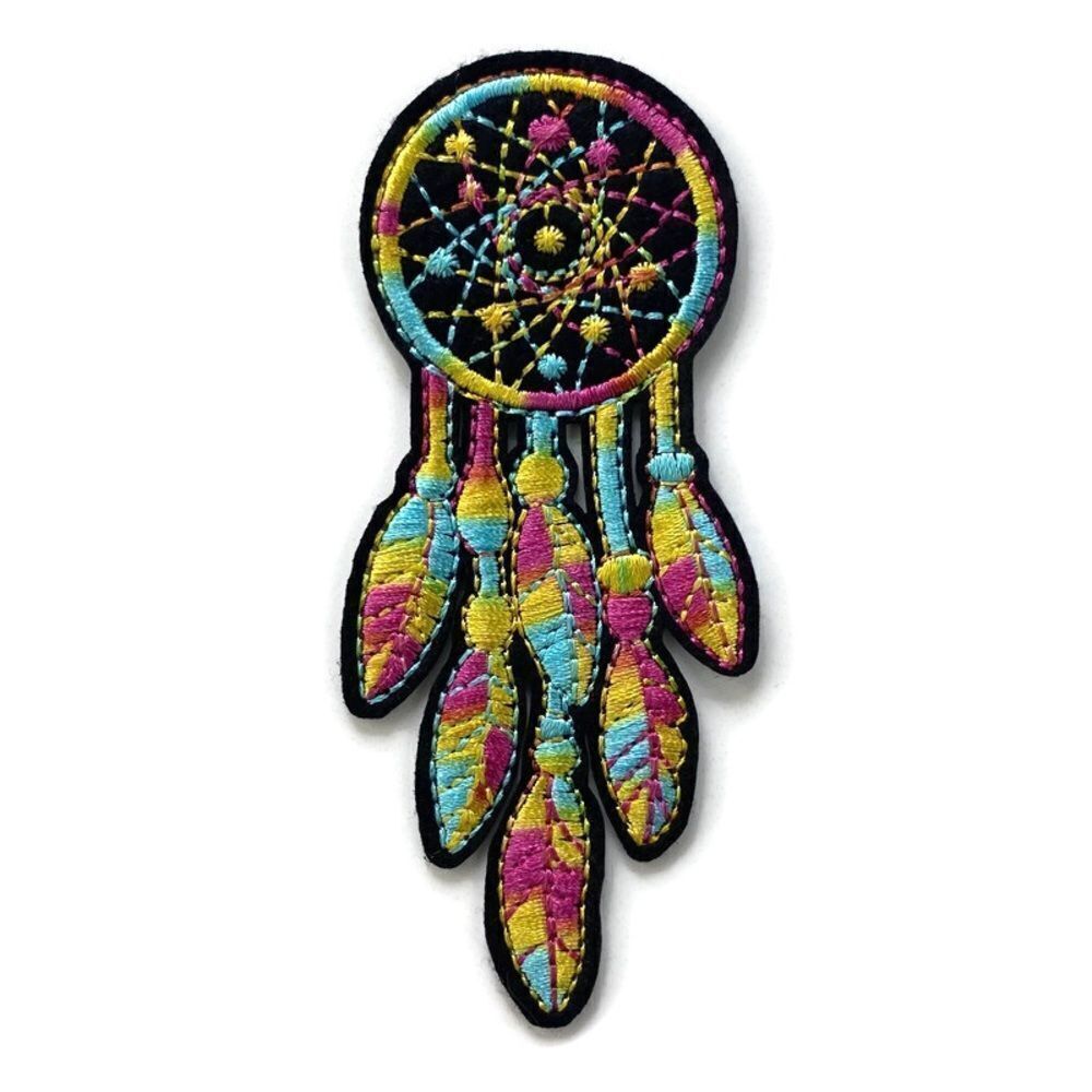 Rainbow Dream Catcher Embroidered Patch